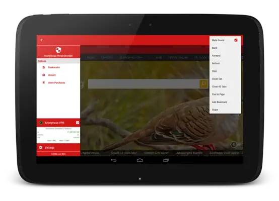 Anonymous Browser android App screenshot 11