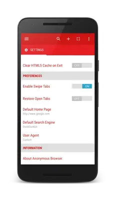 Anonymous Browser android App screenshot 12
